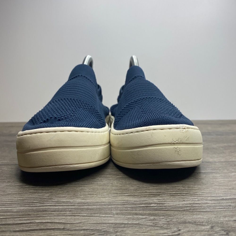 J / SLIDES HILO PLATFORM NAVY BLUE SLIP ON SHOES SZ 10. - Picture 2 of 10